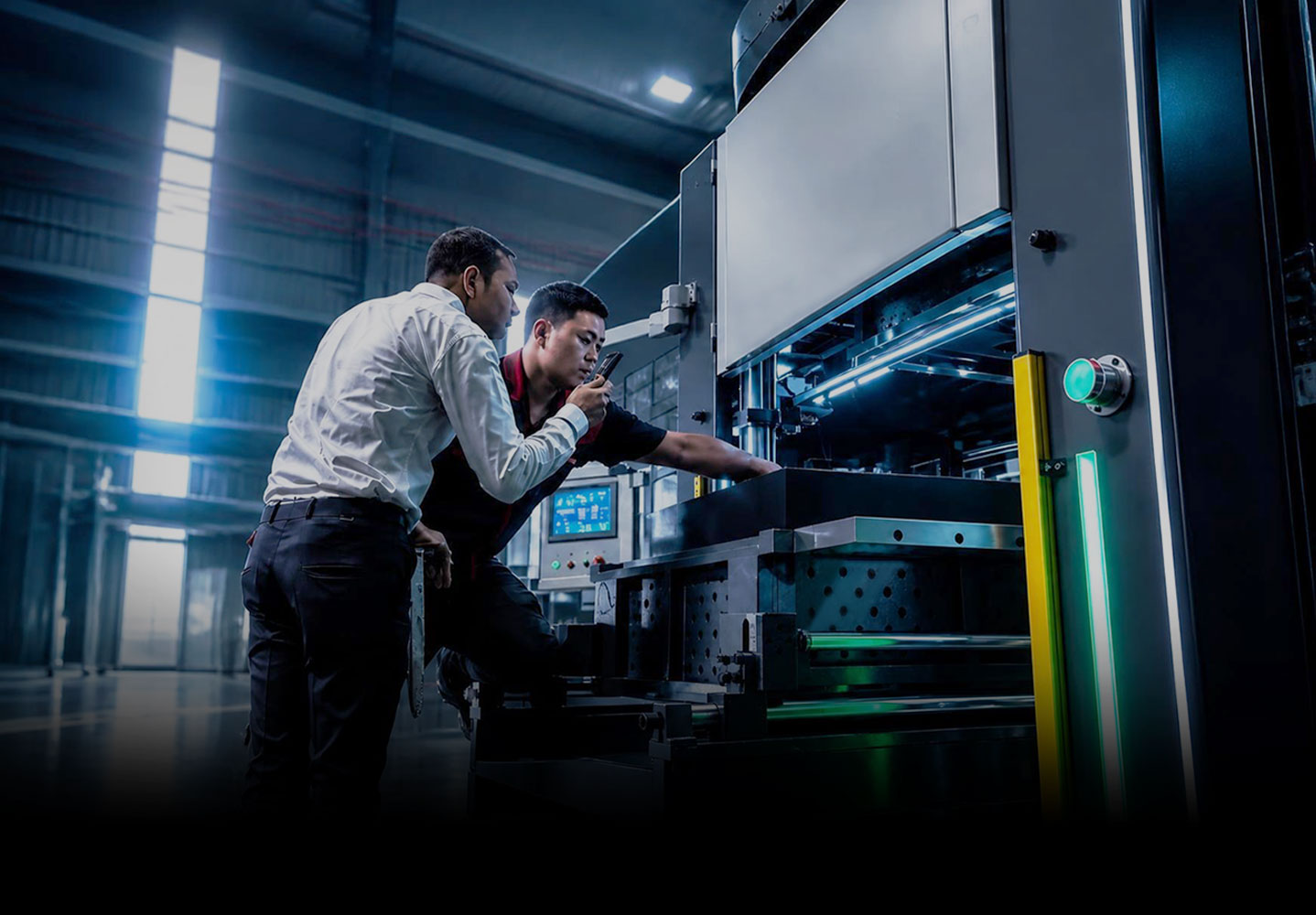 Automated casting molding machine